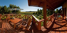 domek na Mazurach, panorama wirtualna